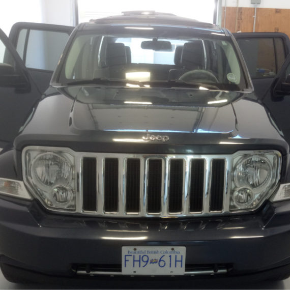 Jeep Liberty after detailing