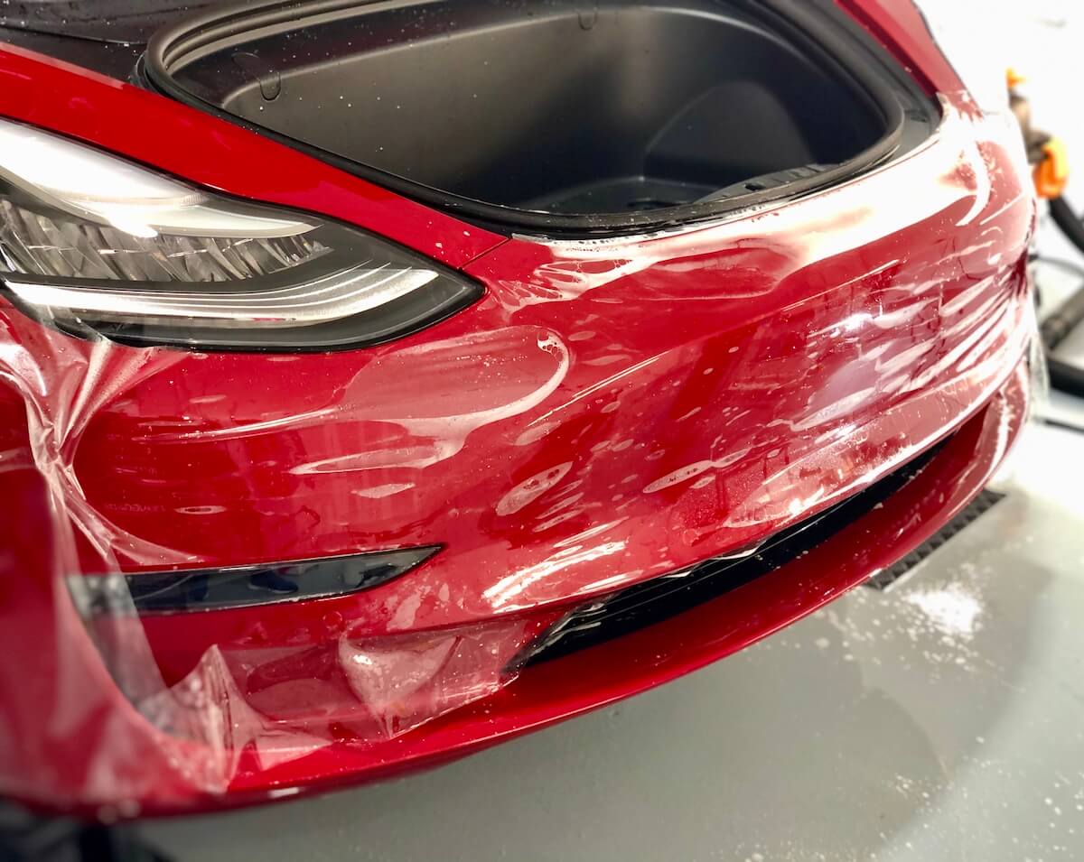 Paint Protection Film Tesla From Gleamworks Detailing